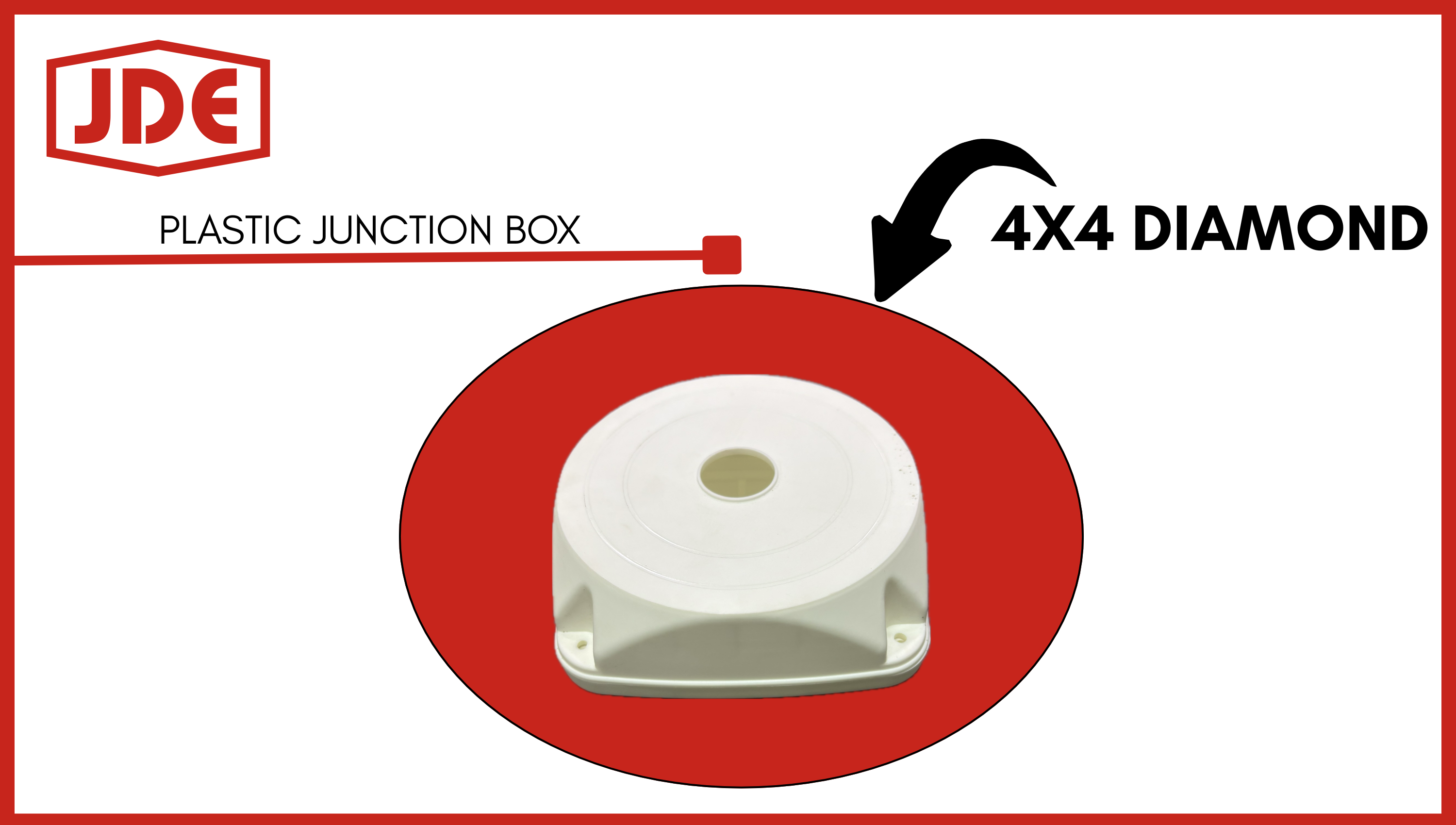 JDE Plastic Junction Box